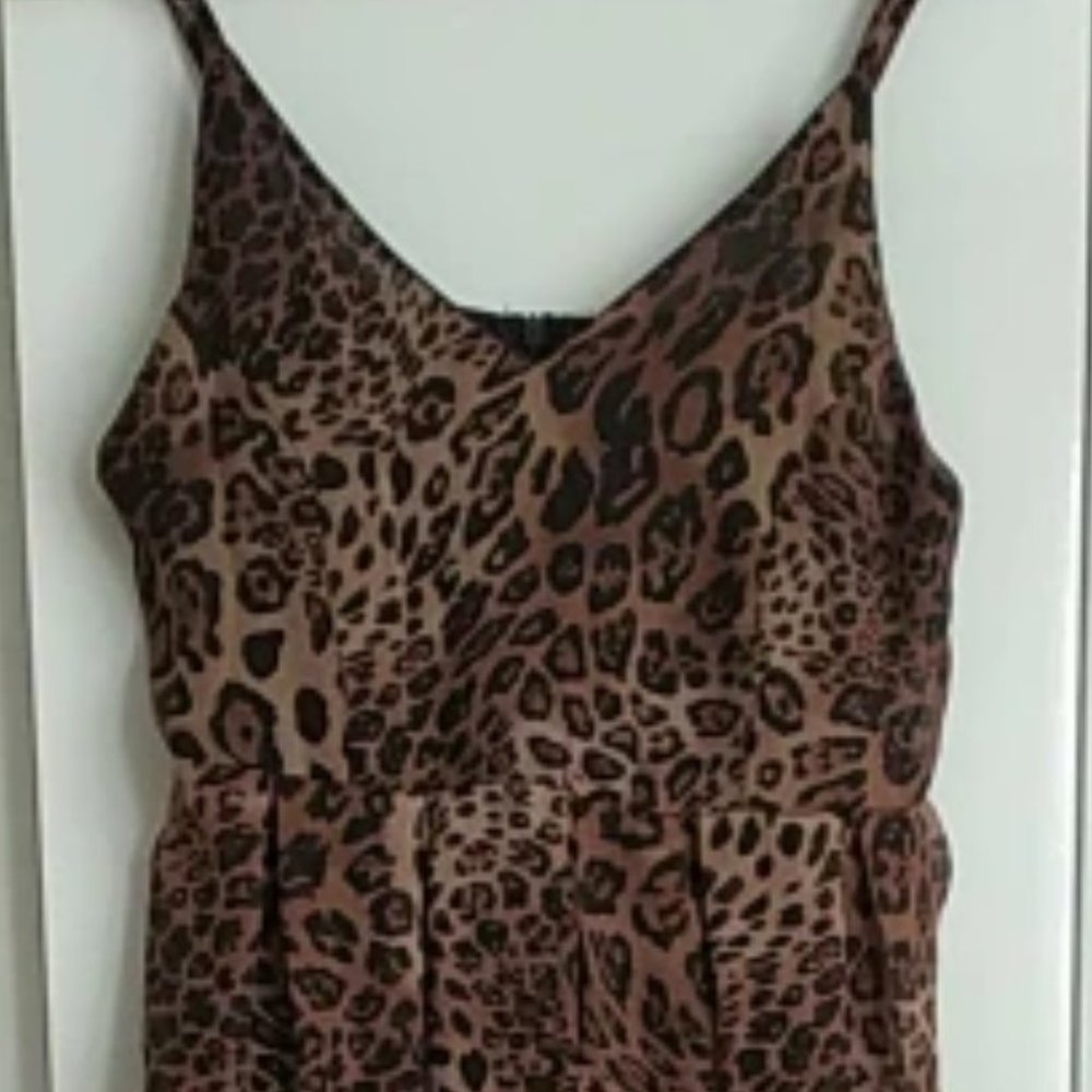 LEOPARD PRINT MAXI DRESS - Picture 5 of 5